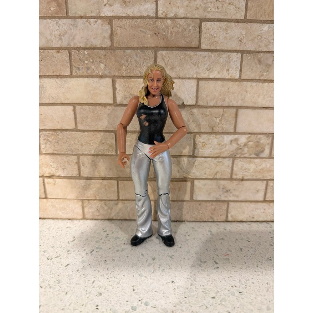 WWE Trish Stratus Action Figure Jakks Pacific Wrestling Diva Toy 7"